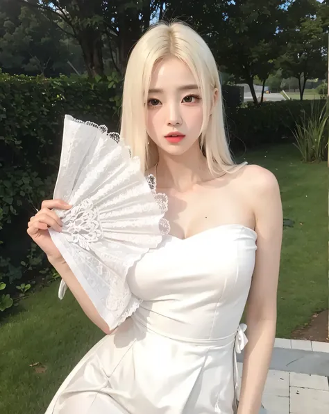 Irene red velvet, wrist lips , big breasts, V-neck