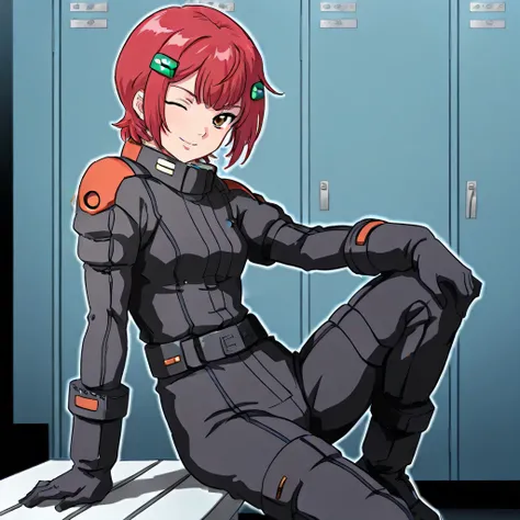 ultra-High resolution, score_9,score_8_up,score_7_up,score_6_up,score_5_up,score_4_up, BREAK, source_anime, anime screencap, uncensored, rating_explicit, Masterpiece, curvy, dark persona, looking at viewer, Fighting Stance, (((solo, 1girl))), hair ornament...