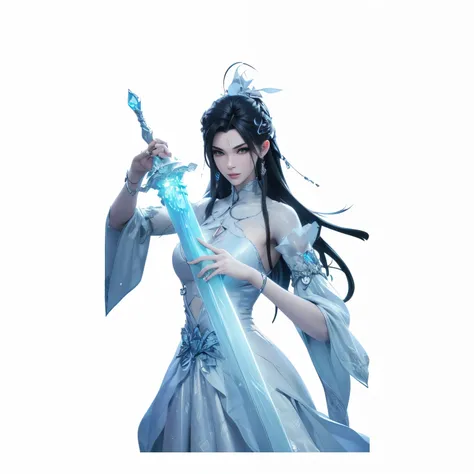 Front view of a woman，Extra large cup， are perfectly detailed，has exquisite facial features， Clothes are exquisite ， Game Character Design ，3D Rendering