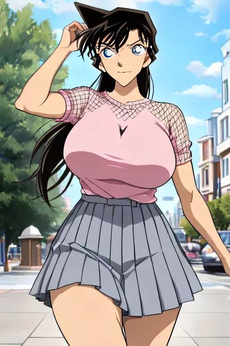 NSFW,((high kick1.1)),(Legs are high above the head),(( I balance)),((cowboy shot1.5)), ((cowboy shot:1.47)),(( full body zoom )),closed mouth, Her hairstyle is longhair,((thick thighs:1.12)),black hair color, ((serious)),(()),((large breasts)),curvy,inver...