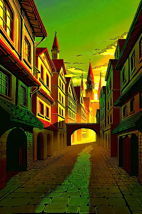 middle ages, city