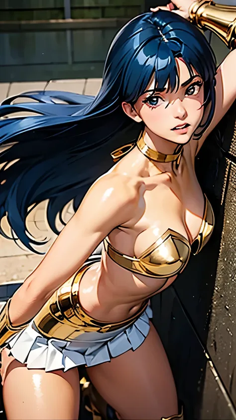
(((masterpiece))), ((comics, anime)), (3DCG), asou yuuko, bikini armor, highest quality, high resolution, 8K, ultra-realism, super detailed and realistic skin texture, ultra-detailed, perfect anatomy, perfect lightning, realistic shadows, beautiful illust...
