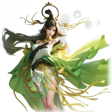 Front view of a woman,H cup, are perfectly detailed,has exquisite facial features, Clothes are exquisite , Game Character Design ,3D Rendering