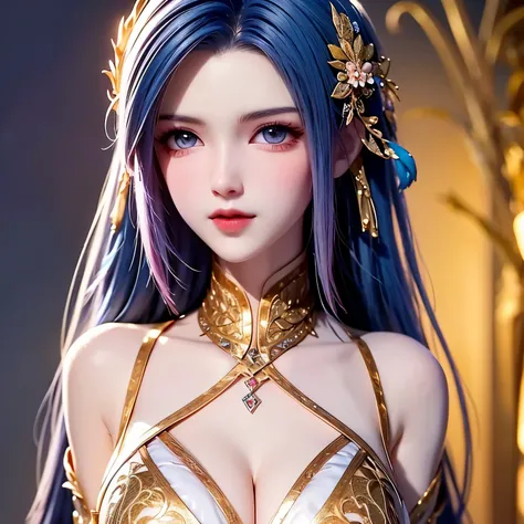 . An attractive girl, shining. sexy as she stood in front, colorful background, . Her body is adorned with amazing tattoos. , Beautifully painted and drawn, . . Every curve and line is highlighted, , revealed a seductive and attractive figure. with a beaut...