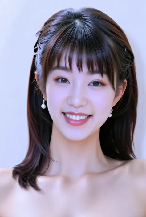 8K},{Top Quality},{Masterpiece},{Realistic},{Highly Detailed},{Photorealistic},{{{Black Hair}},{{{(Straight Hair}}},{{Bangs:1.8)}},{{Detailed Face},{Detailed Eyes}},{{Lipstick}},{Fine Skin},{Fair Skin},{{((High School Girl:18 Years Old):{{{{Double Eyelids,...