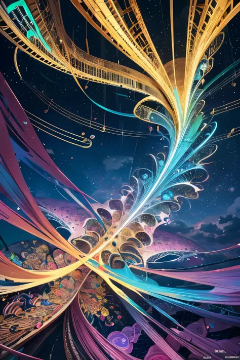official art, unity 8k wallpaper, ultra detailed, beautiful and aesthetic, masterpiece, best quality, (zentangle, mandala, tangle, entangle), (fractal art:1.3) , extremely detailed, dynamic angle, cowboyshot, the most beautiful form of chaos, elegant, a br...