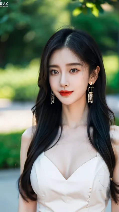 Ultra HD resolution,artistic photos,21year girl,earrings,long hair,Cold white skin,E cup,show out ,messy hair , messy hair ,Ruddy face,dress less ,露出乳沟,大面积裸露