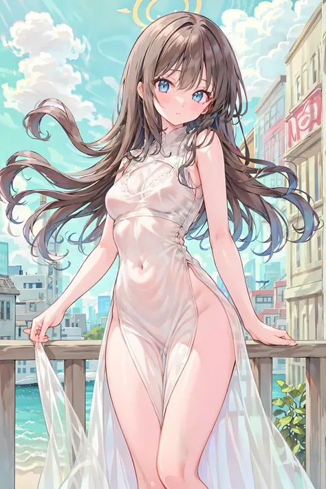 （masterpiece) attention to detail, masterpiece），（high image quality）One couple in their 20s, female1名、Kiss、Romance、Sparkling atmosphere、Glossy appearance、Night City，female（brown medium long hair ）、enchanting gray-blue eyes shine like stars along with the b...