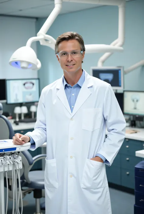 dentist doctor in his lab