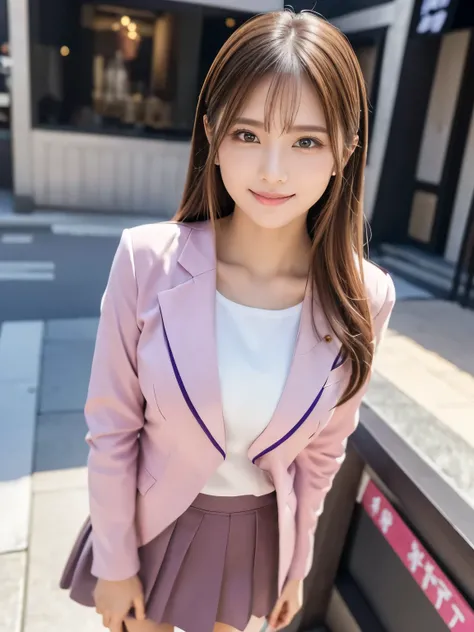 (full body) ,( RAW photos ), (photorealistic), (masterpiece), (Highest Quality), high resolution, 8k, (complicated details at AKB theaters), (Lots of light), female, 5, medium hair, straight hair , Medium Bust, layered hair , brown hair, very pretty eye...