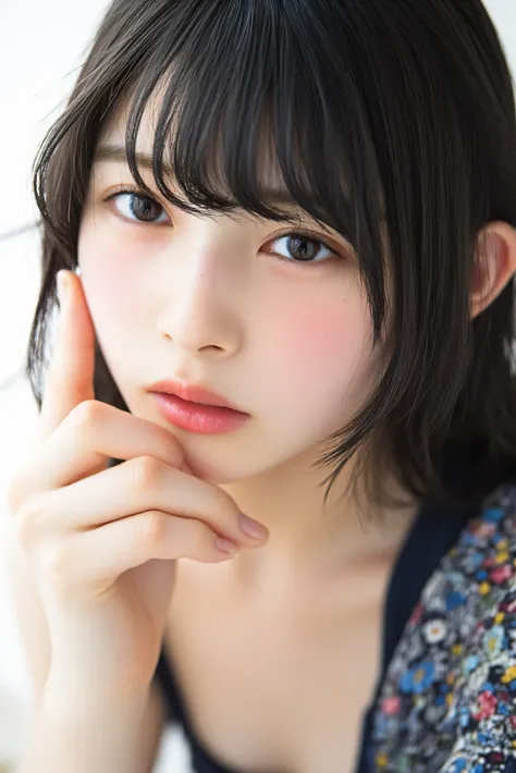 (((((Girls in their 20s:2、Japanese、babyface、white skin))))), details顔の質感、 details口元、 reddened skin、 details肌の質感、(masterpiece,Highest Quality:1.9),8k, details, details毛穴,reality, bedroom、 seat 、( all over the body、Writhing、open your mouth、drool、water tha...