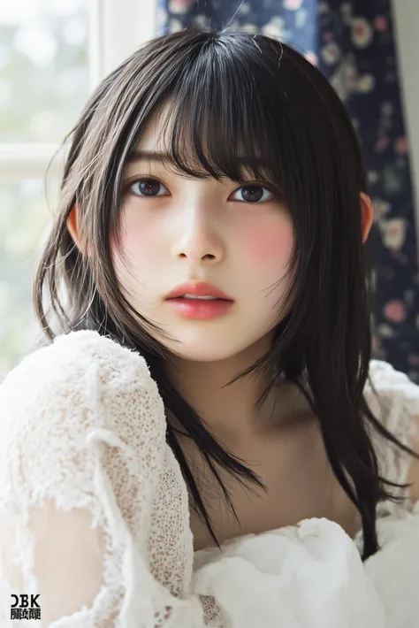 (((((Girls in their 20s:2、Japanese、babyface、white skin))))), details顔の質感、 details口元、 reddened skin、 details肌の質感、(masterpiece,Highest Quality:1.9),8k, details, details毛穴,reality, bedroom、 seat 、( all over the body、Writhing、open your mouth、drool、water tha...