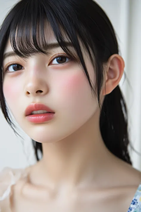 (((((Girls in their 20s:2、Japanese、babyface、white skin))))), details顔の質感、 details口元、 reddened skin、 details肌の質感、(masterpiece,Highest Quality:1.9),8k, details, details毛穴,reality, bedroom、 seat 、( all over the body、Writhing、open your mouth、drool、water tha...
