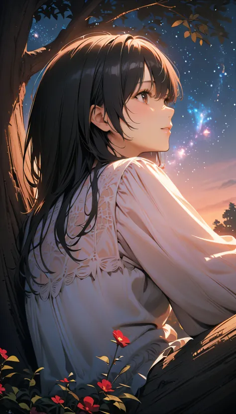 (best quality:1.2, 非常にdetailsな, newest, best quality, Best Aesthetics), 8K Ultra HD, 非常にdetailsな, details, Bold composition, (perfect human structure), beautiful and very delicate texture, delicate and dynamic, romantic and sweet style, concept art style, ...