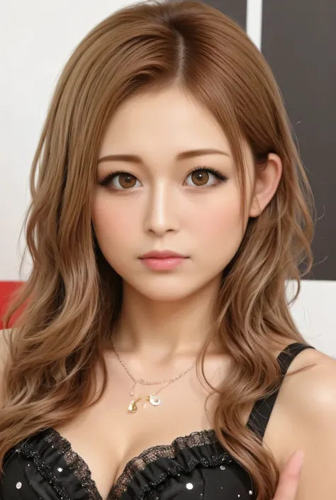 Very noble、She's horny and cute 、healthy white skin、 beautiful brown hair、 Please wear revealing clothes 、 Wear sensual and attractive lace 。Wear sexy lingerie with a sensual polka dot pattern   。。。。。、    Vibrant Color Styles    、  I'll dazzle you with the...