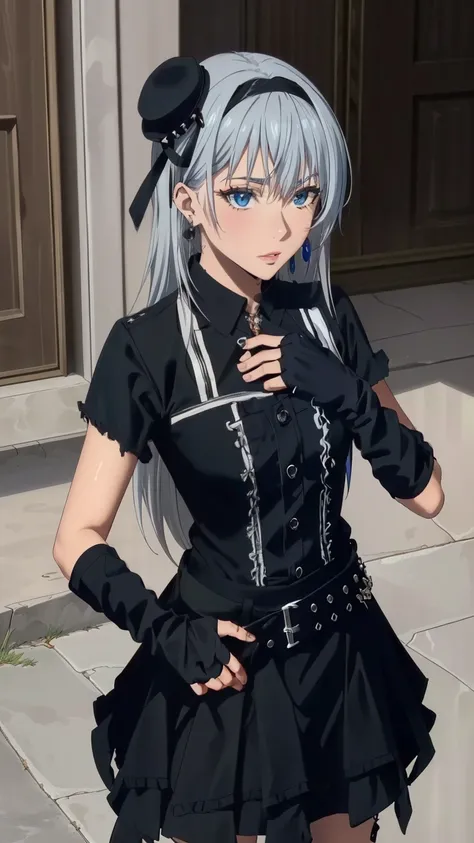 (masterpiece, best quality, high resolution, 8k:1.2), anime coloring, unity 8k wallpaper, (beautiful detailed eyes:1.2), highly detailed face, perfect lighting, highly detailed CG, perfect hands, perfect anatomy, 1 girl, young woman, (mature face:1.5), bea...