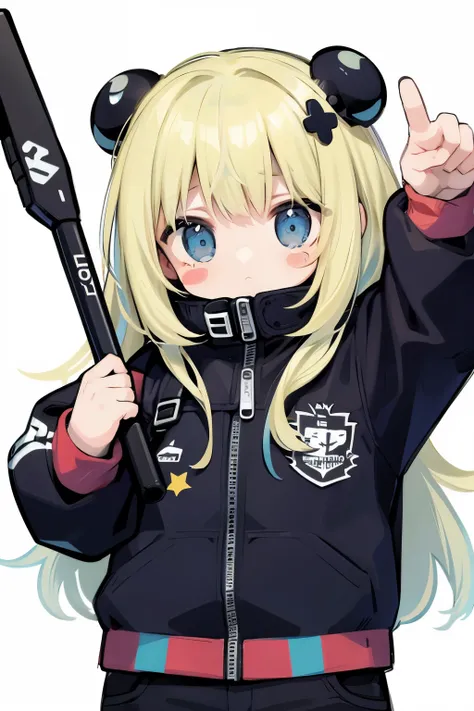 ( stickers ),#quality(8k,best quality, masterpiece),solo, #girl(cute, cute,small ,smile,Floating Hair,The hair color is space,twin tails,zombie skin , ghost skin ,Skin Color Blue ,pale skin,Eye color cosmic ,eyes are shining,b...