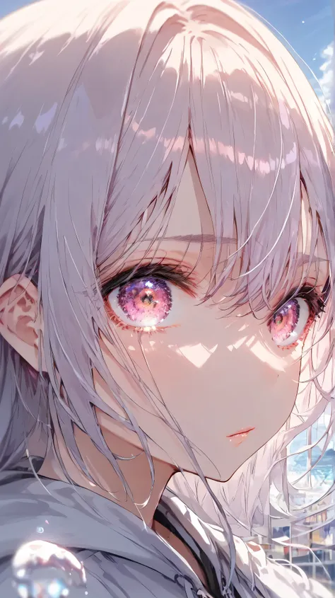 score_9, score_8_acima, score_7_acima, origem_anime, (obra-prima), Best Quality, expressive eyes, perfect eyes, perfect face, Oni girl, chifres oni,  red eyes, soft lips,  long hair, very long hair, wide hips, (white hair:1.2), (white eyebrows:1), ( White ...
