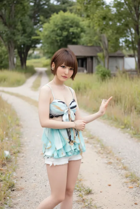 Very noble、She's horny and cute 、Kiss with your eyes closed、Sexy model pose、posing、Purikura shooting、highlight breasts、pulls my heart together、hentai、healthy white skin、 Beautiful brown short bob、 Please wear revealing clothes 、 Sensual and Attractive 。We...