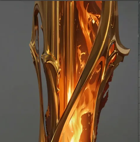masterpiece, Best Quality, , super detailed, high detail, high quality, Best Quality, 1080P , flame,Delicate metal crafts,Flowing magma
