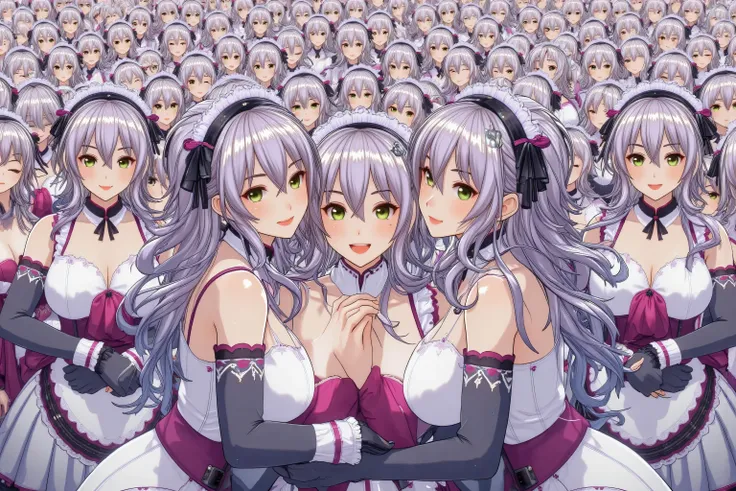 (((by itself=Beautiful Japanese Super Clone Girls Increasing))), (((((by itself OnlyのSuper Clones multiply girlsが大量増殖して超大群衆のby itself OnlyのSuper Clones multiply girlsと熱愛や溺愛してラブ抱擁した描写, by itself OnlyのSuper Clones multiply girlsはby itself OnlyのSuper Clones m...