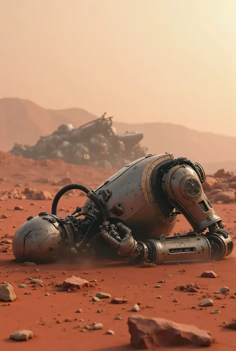 The first man on Mars will be a robot.