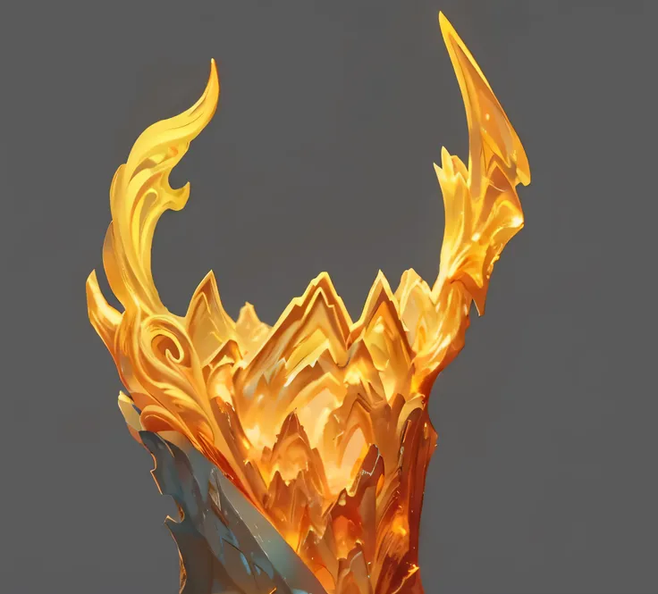 masterpiece, best quality, , super detailed, high detail, high quality, best quality, 1080P , flame,Delicate metal crafts,Flowing magma