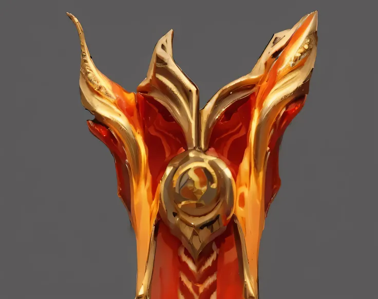 masterpiece, best quality, , super detailed, high detail, high quality, best quality, 1080P , flame,Delicate metal crafts,Flowing magma