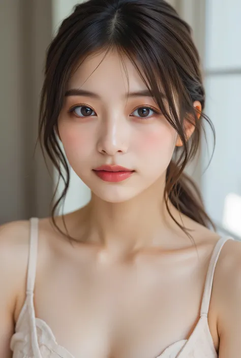 (masterpiece:1.3), high quality, 8K, high reality, ultra detailed, realistic,
BREAK,
beautiful detailed face, pale skin, realistic glistening skin, correct anatomy,  (well-aligned teeth:1.1), Detailed eyes, symmetric eyes, Light Brown eyes, Double eyelids,...