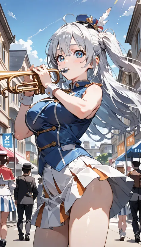 ((ultra-detailed)), (highly detailed CG illustration), (best quality:1.2), ultra-highly detailed, colorful composition, artistic photoshoot, 1girl, solo focus, thigh to top, cowboy shot, moe anime character, girl, dainty facial structure, baby face, round ...
