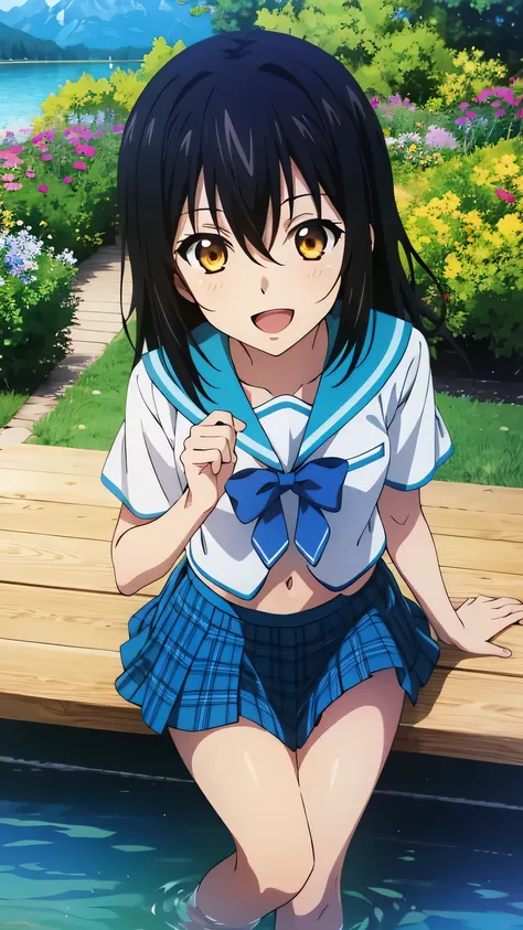 {{{masterpiece}}}, (best quality:1.5), (ultra-detailed:1.5), {illustration}, {{an extremely delicate and beautiful}}, (beautiful detailed eyes:1.6), absurdres, highres, extremely detailed face, 16k, hd, visual anime de uma jovem mulher, extremamente bonito...