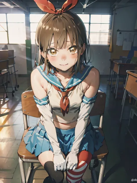  (leaning forward:1.5), (sitting in a chair:1.5), 
(cowboy shot),  (close up head:1.2),
embarrassed, seductive smile, (blush), drunken eyes,
((最高品質)), ((傑作)), (詳細), ((best quality)), ((masterpiece)), 高解像度,鋭い焦点,(超詳細,非常に詳細),(非常に詳細 CG unity 8k wallpaper),(((鮮...