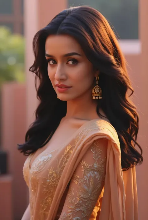 shraddha kapoor,16k, high resolution, best quality , super Details, textured skin, Masterpiece , Precise, anatomically correctly, retina, Ray-Tracing, glowing light, very realistic photo for casting of a beauty Srilankan sexy amateur woman, Street Pickup R...