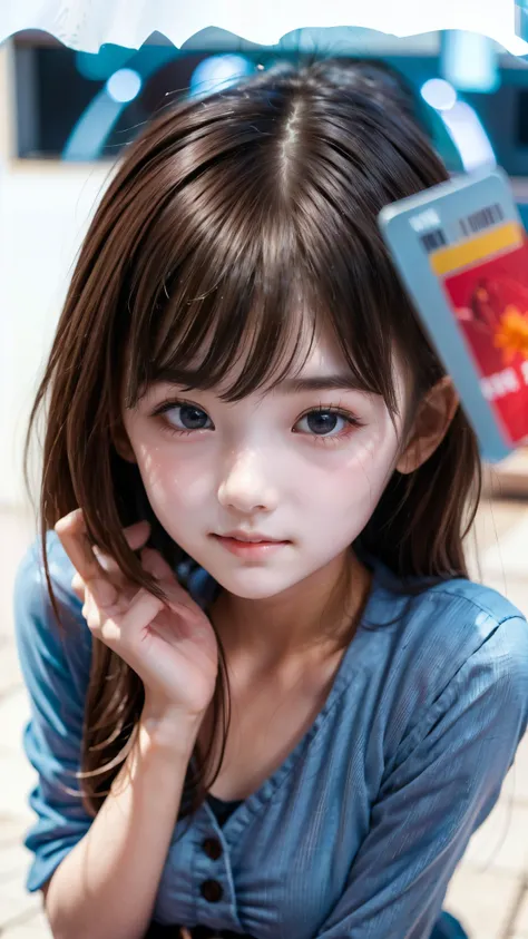Anime girl holding a credit card, sayori, ;open your mouth, KyoAni, Makoto, cute expression, , sex, anime visual of cute girls, blush, Tiga Red Tide, Details, open your mouth, Sakihime-chan , telegram sticker, top rated on ピクシブ, Sakimi-chan, Makoto shinka,...