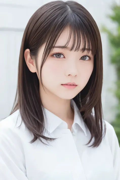 beautiful Japanese woman ,(Winter clothes:1.2), 20 years old、 light green coat、 ( RAW photo, best quality), (reality, realistic :1.4), clean looking 、iris、 Very Detailed Eyes and Face , beautiful detailed nose, beautiful eyes , perfect anatomy ove...