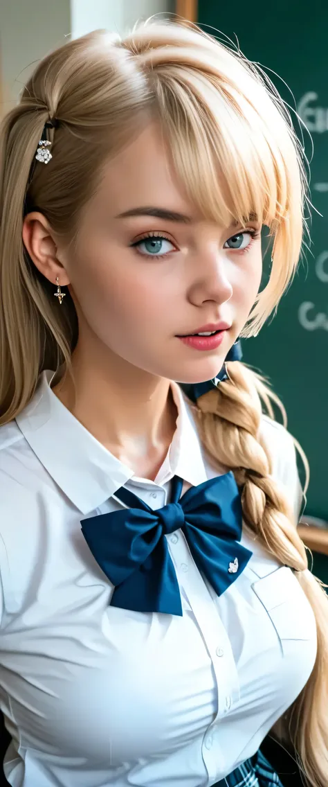 (rating_safe),busty 18yo girl,school girl uniform