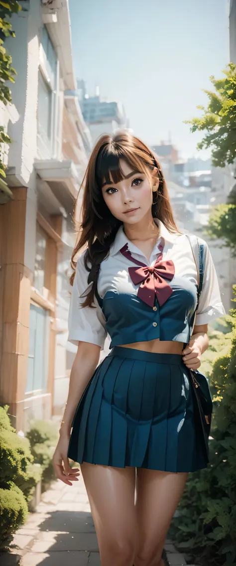 source_real,cute 21yo girl in school uniform