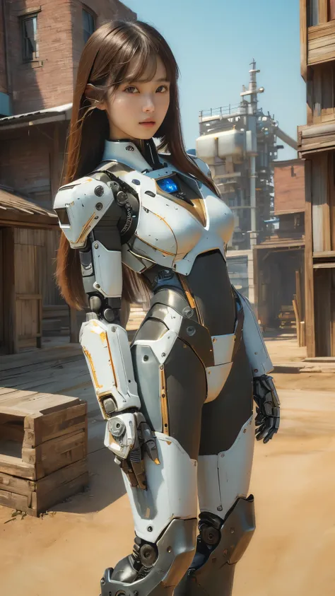(((masterpiece))), (realism, realism texture), (top Quality, High Quality, top resolution, high resolution), ultra detailed, (high detailed), beautiful robot girl, she is incredible machine, incredible Super beautiful girl), beautiful smooth face girl, (be...