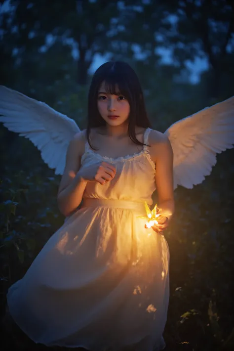 Angel's Smile yellow firefly Intense Flash