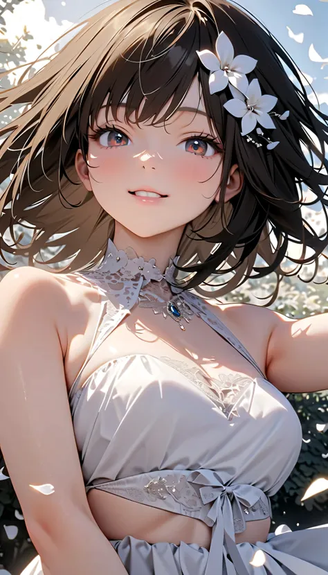 (Highest Quality:1.2, 非常にdetailsな, newest, Highest Quality, Best Aesthetics), 8K Ultra HD, 非常にdetailsな, details, Bold composition, (perfect human structure), beautiful and very delicate texture, (energetic, Digital Coloring, high contrast, masterpiece:1.2,...