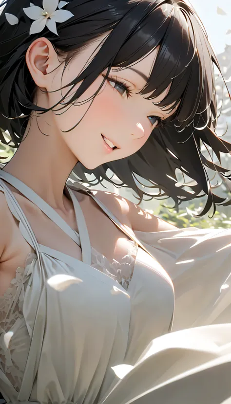 (Highest Quality:1.2, 非常にdetailsな, newest, Highest Quality, Best Aesthetics), 8K Ultra HD, 非常にdetailsな, details, Bold composition, (perfect human structure), beautiful and very delicate texture, (energetic, Digital Coloring, high contrast, masterpiece:1.2,...