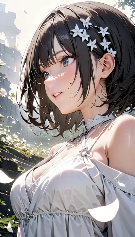 (Highest Quality:1.2, 非常にdetailsな, newest, Highest Quality, Best Aesthetics), 8K Ultra HD, 非常にdetailsな, details, Bold composition, (perfect human structure), beautiful and very delicate texture, (energetic, Digital Coloring, high contrast, masterpiece:1.2,...