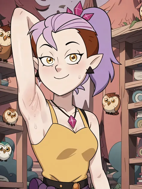 score_9, score_8_up, score_7_up, masterpiece, best quality, amazing quality, anime screencap, anime coloring, source_cartoon, source_anime, BREAK, 1girl, solo, the_owl_house, show_accurate, accurate_art_style, flat_color, flat_colors, vibrant, the_owl_hous...