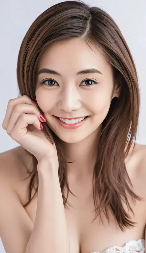   HD, 4K, 8k, 16k、1 woman、ultra high resolution、leaning back upper body、stretch your chest 、((anatomically correct))、camera angle from the front、(((front view)))、Beautiful Hair、accurate anatomy、ultra HD hair、Ultra-high definそれion beauty face、輝くultra high r...