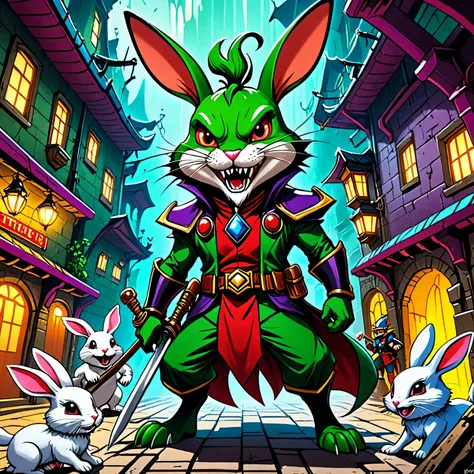 rushed into the underground base of Trix and、「Trix」The villain's hideout、Leader of the rogues、「Cruiser」teeth、rabbits made use of their small size。彼teeth、found the whereabouts of the、was rumored to be developing powerful weapons