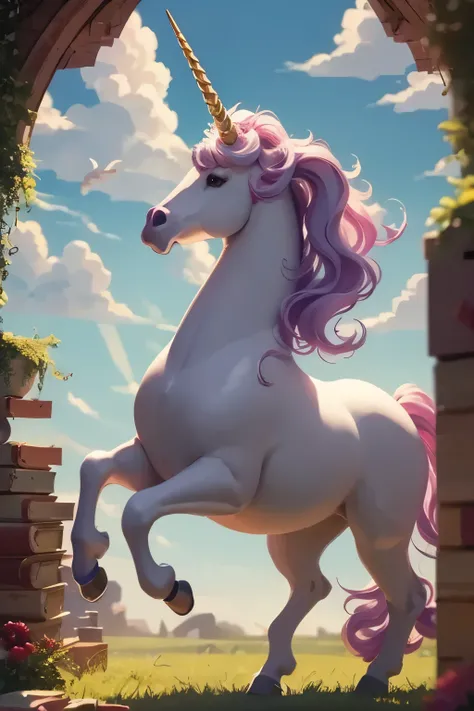 fantastical creature, majestic unicorn