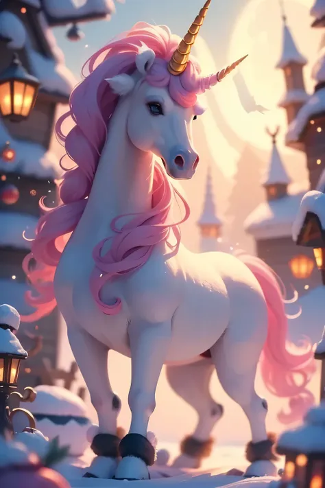 fantastical creature, majestic unicorn