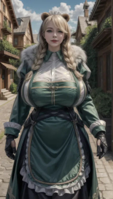 (masterpiece:1.2, best quality), (realistic:1.4), (real picture, intricate .details, depth of field), (1girl, solo), friggadef, milf, (mature female), make up, seductive smile , parted lips, highly-detailed, gorgeous perfect face, (huge breasts), (sagging ...