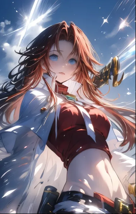 (((SFW、Highest quality、 first class masterpiece 、normal body 、32k、detailed face、super precise、normal hand、5 fingers、Highest)))、Atti(summon night)、Aty(summon night)、Beautiful Girl、 Silver Hair、 Beast Ears、 flowing hair 、beautiful breasts、slender、 slim、 can ...