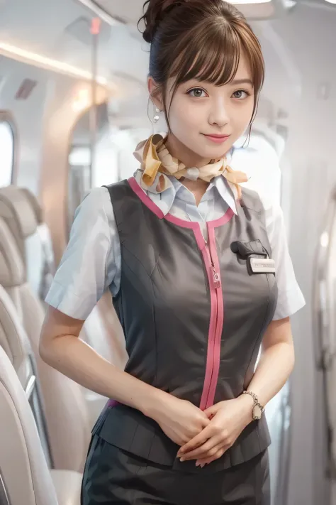 (masterpiece:1.2, Highest Quality:1.2), 32kHDR, high resolution, (alone、From the Surrounding Environment)、( station(at)streetcar(Romendensha) expression full of anticipation conveys the atmosphere of 、Professional Lighting)、Empty station(at)streetcar(Romen...